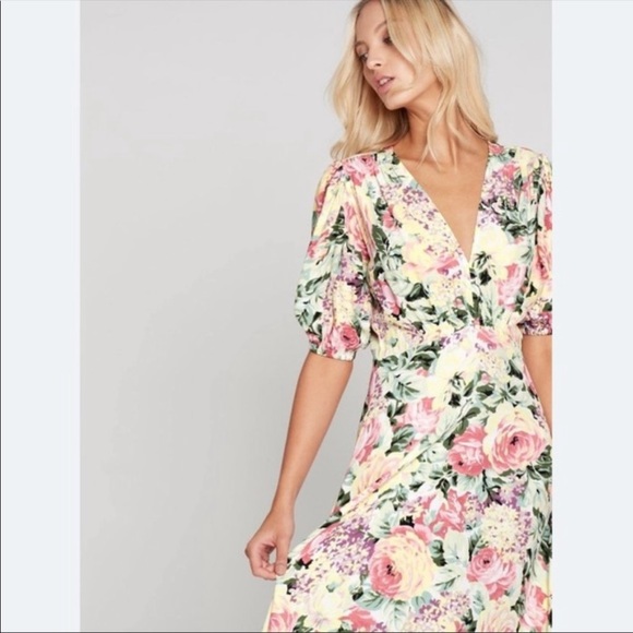 NWOT Faithfull The Brand | Marie Louise Midi Dress size M - Picture 11 of 15